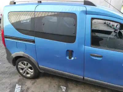 Second-hand car spare part right sliding side door for dacia dokker k9k626 oem iam references 