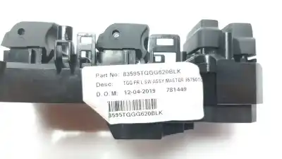 Автозапчастина б/у передні вікний вмикач для honda civic lim.5 (fk) 1.0 vtec cat посилання на oem iam 83595tggg620blk  