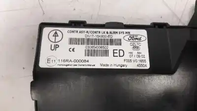 Автозапчасти б/у электронный модуль за ford fiesta (ccn) trend ссылки oem iam dn1t15k600ed  