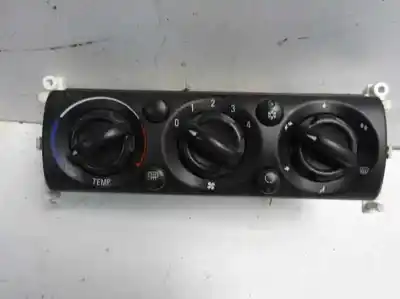 Second-hand car spare part heating / air conditioning control panel for mini mini (r50, r53) one oem iam references 64111502214