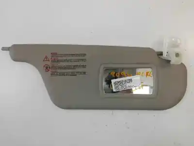 Second-hand car spare part right sunshade for renault clio iii emotion oem iam references 8200294229