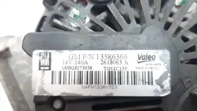 Автозапчастина б/у генератор для opel astra j gtc 1.6 cdti dpf 136 cv / 100 kw посилання на oem iam 13586366  alf090404
