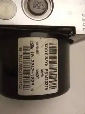 Peça sobressalente para automóvel em segunda mão abs por volvo v40 kinetic referências oem iam p31423315  