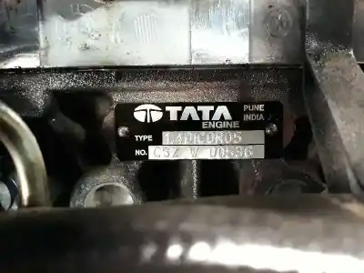 Second-hand car spare part complete engine for tata indica 1.4 diesel oem iam references 14dicor05 49cv 