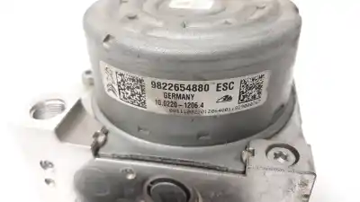 Second-hand car spare part abs for citroen c-elysee (dd_) 1.5 bluehdi 100 oem iam references 9822654880  