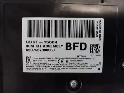 Second-hand car spare part fuse box unit for ford s-max titanium oem iam references gu5t15604bfd  a2c7537380350