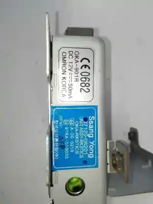 Автозапчастина б/у електронний модуль для ssangyong rexton 270 xdi limited посилання на oem iam 3712008201  