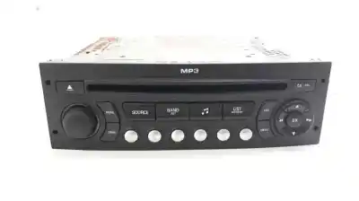 Recambio de automóvil de segunda mano de SISTEMA AUDIO / RADIO CD para PEUGEOT 1007  referencias OEM IAM 96643698XT  