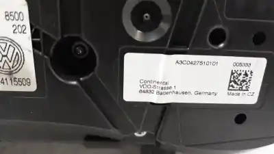 Second-hand car spare part dashboard for volkswagen crafter pritsche (sz) 2.0 tdi oem iam references 7c0920741d  