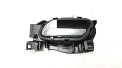 Peça sobressalente para automóvel em segunda mão puxador interior traseiro esquerdo por citroen c3 collection referências oem iam 9683446877