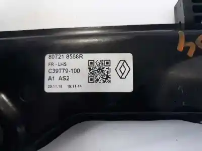 Second-hand car spare part driver left window regulator for renault kadjar zen oem iam references 807218568r  