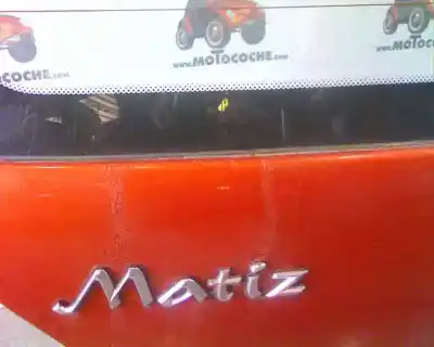 Second-hand car spare part tailgate for daewoo matiz 0.8 cat oem iam references 96315255 6821 