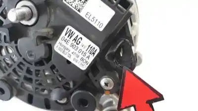 Second-hand car spare part alternator for seat leon (5f1) style oem iam references 04e903015a  alf870501