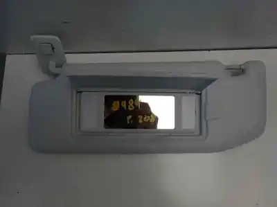 Tweedehands auto-onderdeel linker zonnescherm voor peugeot 208 allure oem iam-referenties 