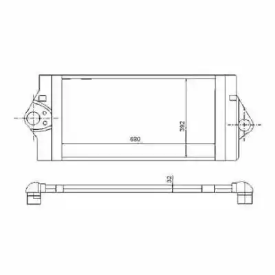 Автозапчастина б/у інтеркулер для renault espace iv (jk0) privilege посилання на oem iam 8200075810  30893