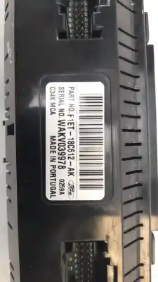 Peça sobressalente para automóvel em segunda mão comando de sofagem (chauffage / ar condicionado) por ford focus turnier 1.0 ecoboost referências oem iam 1886405  