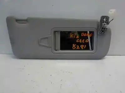 Peça sobressalente para automóvel em segunda mão para-sol direito por kia cee´d emotion referências oem iam 