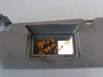 Peça sobressalente para automóvel em segunda mão pára-sol esquerdo por renault clio iv dynamique referências oem iam 964010303r  