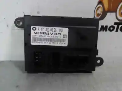 Peça sobressalente para automóvel em segunda mão caixa de fusíveis e relés por smart coupe micro hybrid drive (45kw) (451.334) referências oem iam a4518200026