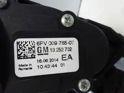 Second-hand car spare part potentiometer for opel astra j lim. excellence oem iam references 13252702  