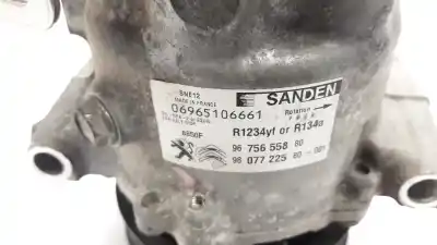 Second-hand car spare part air conditioning compressor for citroen ds3 1.6 blue-hdi fap oem iam references 9675655880 32921 