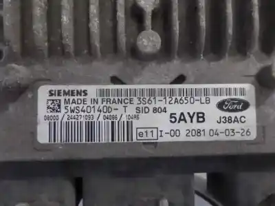 Second-hand car spare part ecu engine control for ford fusion (cbk) trend oem iam references 3s6112a650lb  5ws40140dt
