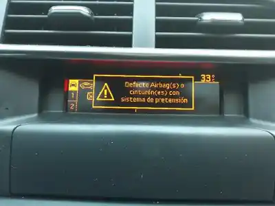 Piesă de schimb auto la mâna a doua ecran display multifuncțional displei pentru citroen c4 lim. tonic referințe oem iam 9804493780