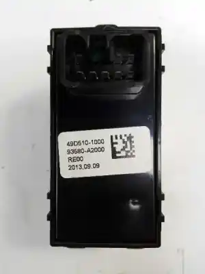 Peça sobressalente para automóvel em segunda mão botão / interruptor elevador vidro traseiro esquerdo por kia ceed drive referências oem iam 93580a2000wk  