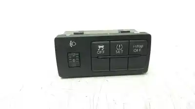 Peça sobressalente para automóvel em segunda mão comandos de alavanca por mazda 3 lim. (bl) 2.2 turbodiesel cat referências oem iam gkl1166170a