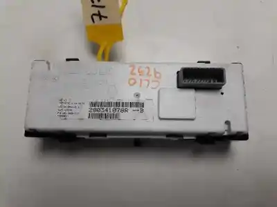 Second-hand car spare part multifunction display for renault clio iii collection oem iam references 280348139r  