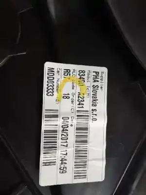 Second-hand car spare part rear right window regulator for kia cee´d drive oem iam references 83481a2010  