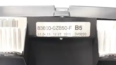 Peça sobressalente para automóvel em segunda mão quadrante por toyota auris (_e15_) 1.4 d-4d (nde150_) referências oem iam 838000zb50f  a2c53245520
