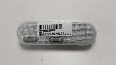 Second-hand car spare part interior light for dacia duster laureate 4x2 oem iam references 8200073231