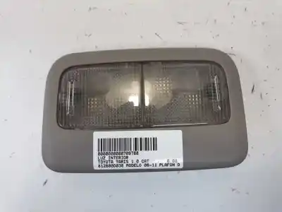 Second-hand car spare part interior light for toyota yaris 1.0 cat oem iam references 812600d030