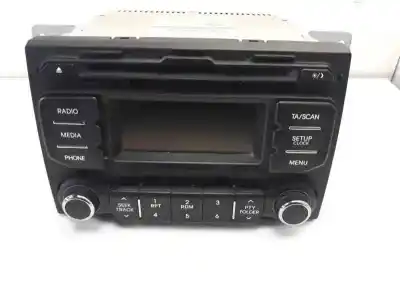 Peça sobressalente para automóvel em segunda mão sistema de áudio / rádio cd por kia rio emotion referências oem iam 961701w750ca