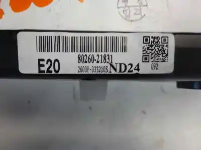 Second-hand car spare part multifunction display for ssangyong rodius 2.0 td cat oem iam references 8026021831  26000033210s