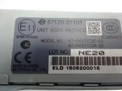 Second-hand car spare part electronic module for ssangyong rodius 2.0 td cat oem iam references 8712021101  
