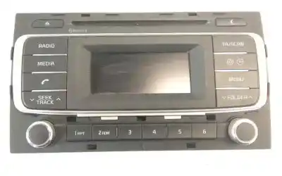 Peça sobressalente para automóvel em segunda mão sistema de áudio / rádio cd por kia rio (yb) 1.2 cat referências oem iam 961701w770ca