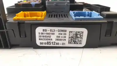 Автозапчасти б/у блок реле/предохранителей за citroen c4 cactus shine ссылки oem iam 9819851280  