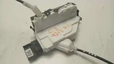 Peça sobressalente para automóvel em segunda mão fechadura da porta dianteira direita por citroen c3 tonic referências oem iam 9800624680