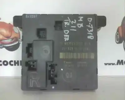 Peça sobressalente para automóvel em segunda mão módulo eletrônico por mercedes-benz clase e (w211) berlina e 270 cdi (211.016) referências oem iam 2118201626