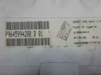 Peça sobressalente para automóvel em segunda mão quadrante por citroen c3 1.4 referências oem iam 9645994280b01  216692400