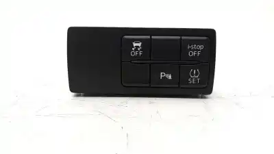 Peça sobressalente para automóvel em segunda mão comandos de alavanca por mazda 3 lim. (bl) 2.2 turbodiesel cat referências oem iam dc0f66170