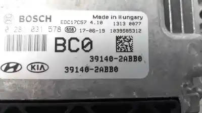 Second-hand car spare part ecu engine control for hyundai tucson klass bluedrive oem iam references 391402abb0  0281031578
