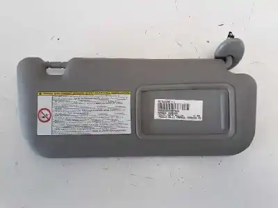 Second-hand car spare part right sunshade for toyota yaris active oem iam references 