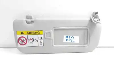 Peça sobressalente para automóvel em segunda mão para-sol direito por kia rio concept referências oem iam 