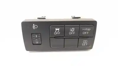 Peça sobressalente para automóvel em segunda mão comandos de alavanca por mazda 2 lim. () 1.5 16v cat 75 cv / 55 kw referências oem iam dj1p66170a