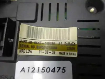 Second-hand car spare part multifunction display for ford fiesta (cb1) trend oem iam references vp8a6f10a855d  b5f00v010956