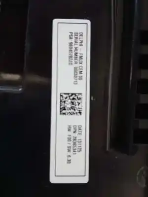 Second-hand car spare part climate control for citroen c4 lim. collection oem iam references 98040782zd  