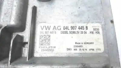Автозапчастина б/у ебу контролер двигуна для skoda octavia iii (5e3, nl3, nr3) 1.6 tdi посилання на oem iam 04l907445b  28445556
